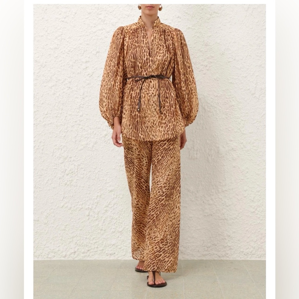 Zimmermann Leopard Print Set - image 1